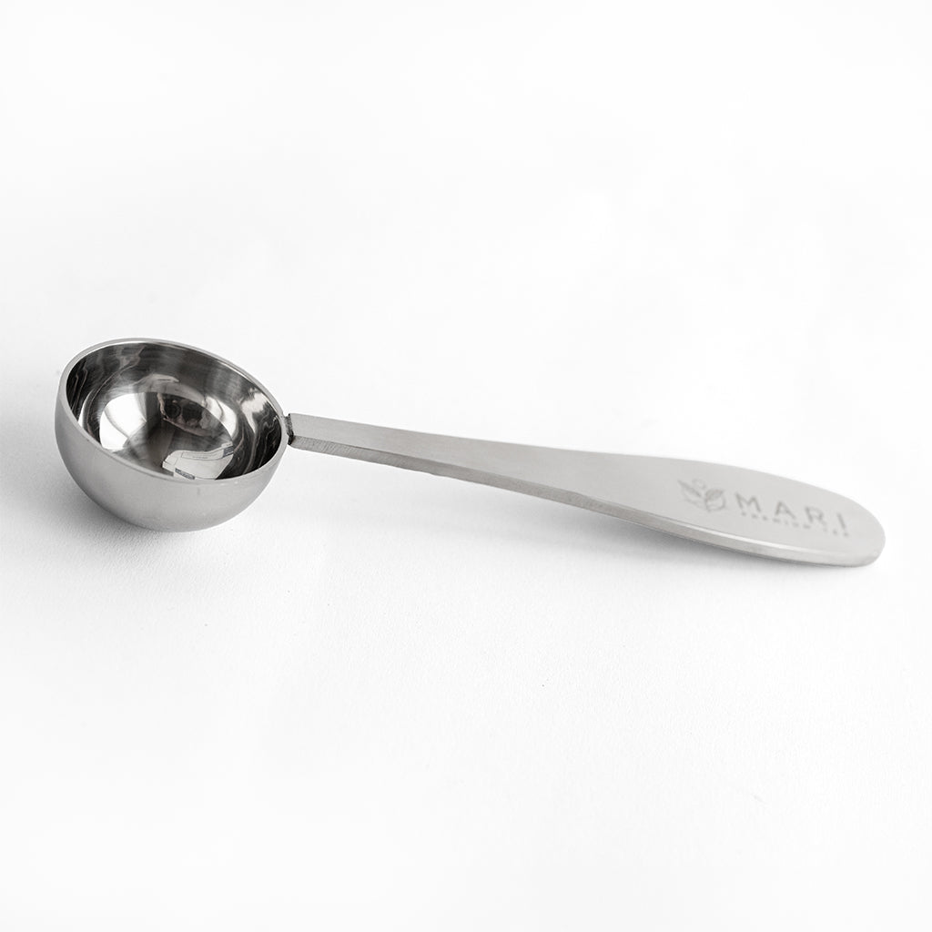 Cuchara medidora de acero inoxidable para té matcha - Mari Premium Tea