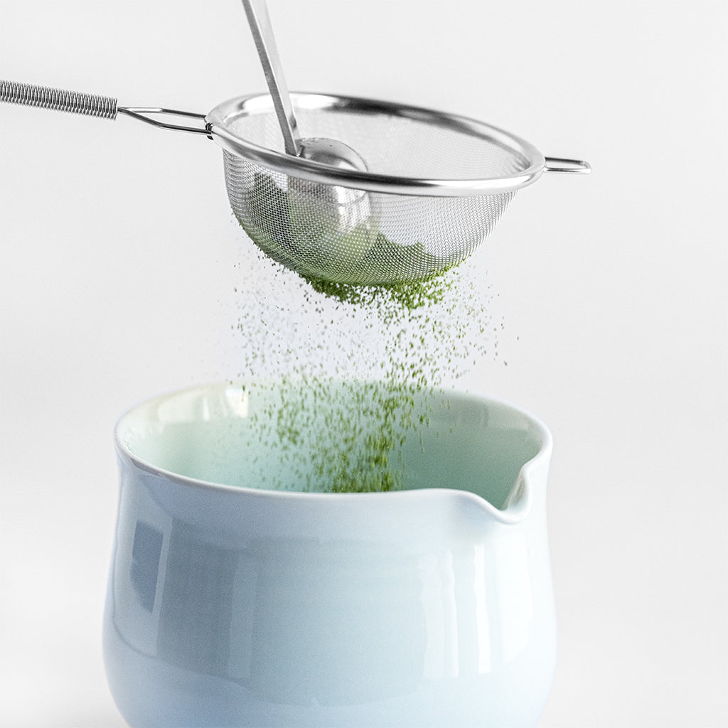 Tamiz y colador de acero inoxidable para té matcha - Mari Premium Tea