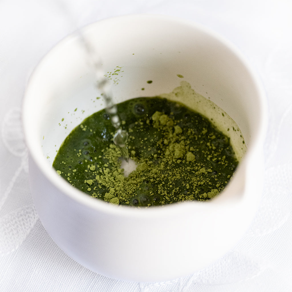 Bolsa de genmaicha en polvo de 15g de té verde con arroz tostado de Japón - Mari Premium Tea
